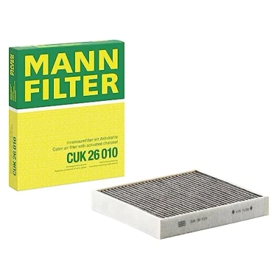 Abbildung von MANN FILTER CUK 26 010 Innenraumfilter Pollenfilter mit Aktivkohle Für PKW