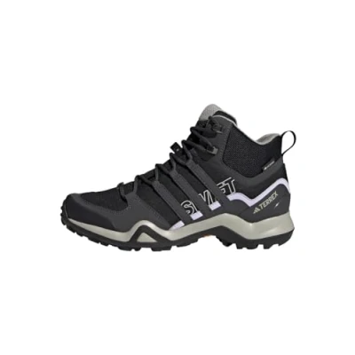 Abbildung von Adidas Terrex Swift R2 MID Goretex Hiking Hikingschuh, Damen, Größe: 39 1/3, Core black/dgh solid grey/purple tint Schuhe