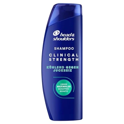 Abbildung von Head &amp; Shoulders Cooling Itch Rescue Anti Schuppen Shampoo mit Selensulfid 400ml, Clinical Strength, Bekämpft Hartnäckige und Juckreiz, Intensivem Kühlendem Menthol