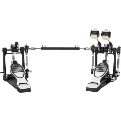 Abbildung von XDrum Fußmaschine Pro Doppel (2 Pedale, Doppelkettenzug, 4 Side Beater, zusätzliche Beateraufnahme links, ideal auch für Drumsets mit 2 Bass Drums)