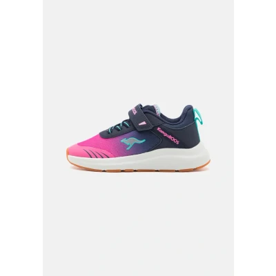 Abbildung von Kangaroos Kbrida Sneaker low für Kinder, Größe: 33, Dark navy/daisy pink Schuhe