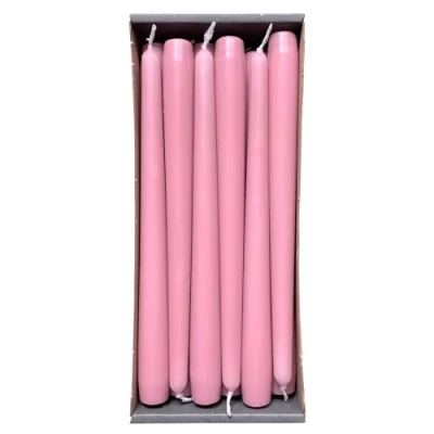 Abbildung von Nordring 12 Stück Spitzkerzen 2,3 cm x 25 hoch antikrosa