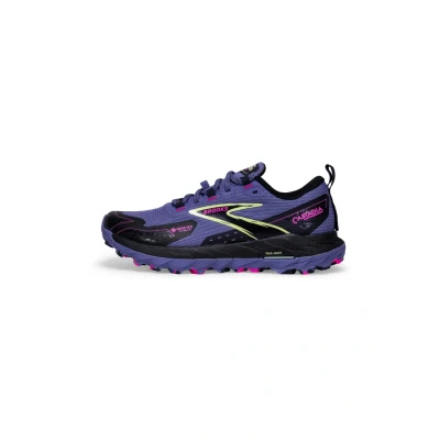 Abbildung von Brooks Cascadia 18 GTX Laufschuh Trail, Damen, Größe: 37.5, Grey blue black pink Schuhe