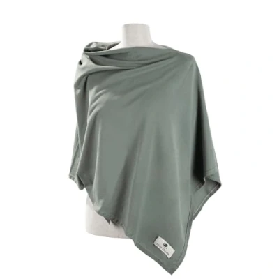 Abbildung von Julius Zöllner Stilltuch aus 100 Prozent Jersey Baumwolle, OEKO TEX STANDARD 100, Made in Germany, uni basil