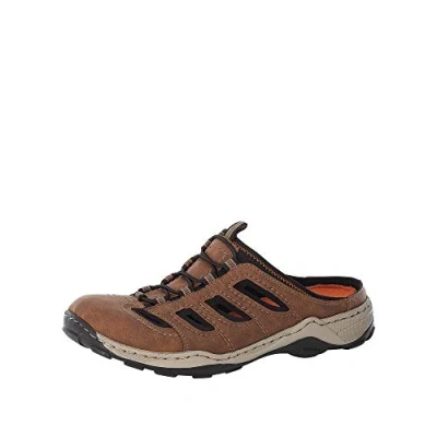 Abbildung von Rieker Herren 8096 Slipper, Braun Kombi, 44 EU