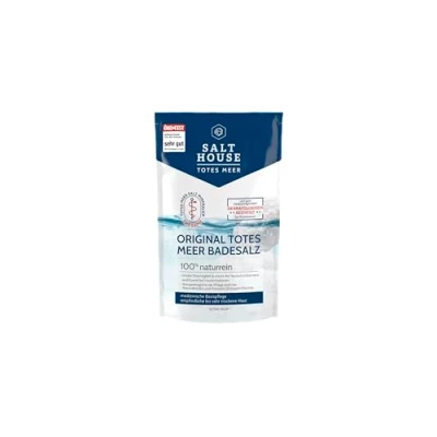 Abbildung von Salthouse Original Totes Meer Badesalz, wohltuend bei Hautirritationen, für empfindliche und trockene Haut, 100% naturrein, 500g