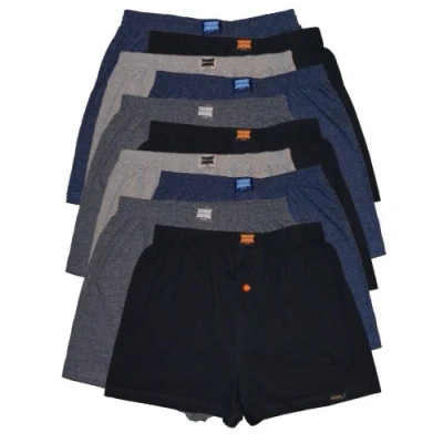 Abbildung von MioRalini 10 Boxershort Baumwolle Artikel: 4 Farben mit Eingriff, Groesse: XL