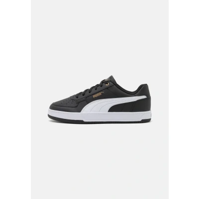 Abbildung von Puma Caven 2.0 Unisex Sneaker low, Größe: 47, Black/white/gold Hochwertiges lederimitat