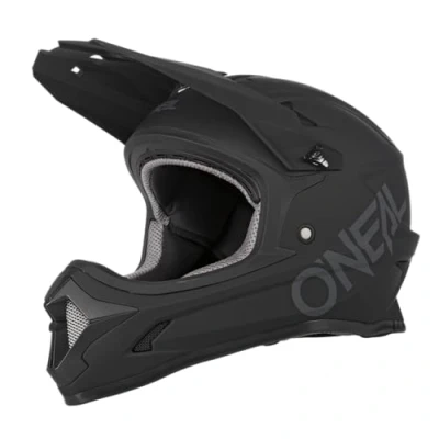 Abbildung von O&#039;NEAL Mountainbike Helm MTB Downhill Nach Robustes ABS, Ventilationsöffnungen für Luftstrom &amp; Kühlung, ABS Außenschale SONUS Helmet SOLID Erwachsene Schwarz Größe M