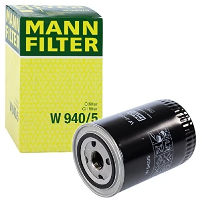 Abbildung von MANN FILTER W 940/5 Ölfilter Hydraulikfilter Für PKW und Nutzfahrzeuge