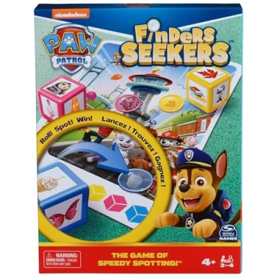 Abbildung von Spin Master Games Paw Patrol Finders Seekers, das schnelle Suchspiel für aufgeweckte Fellfreunde, 2 4 Spieler, ab Jahren