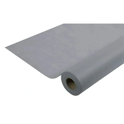 Abbildung von Pronappe Tischdecke R785030I Einweg aus Spunbond Vlies Länge 50m Breite 1,20m (pro Rolle) Farbe grau Reißfestes, wasserabweisendes und abwischbares Gewebe