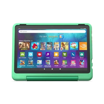 Abbildung von Kindgerechte Hülle von Amazon Für das Fire HD 10 Tablet, mintgrün Kinder ab 6 Jahren Nur kompatibel mit Tablets der 13. Generation (2023)