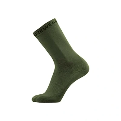 Abbildung von GOREWEAR Unisex R5 2in1 Shorts Socken, Utility Green, 44 46 EU