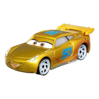 Abbildung von Mattel Auswahl Fahrzeuge Racing Style Disney Cars Die Cast 1:55 Auto, Typ:Cruz Ramirez Center, (CDXV59)