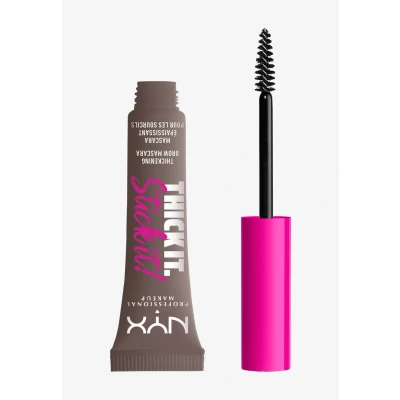 Abbildung von Nyx Professional Makeup Thick IT. Stick IT! BROW Mascara Mascara, Damen, Größe: 7 ml, Cool ash brown