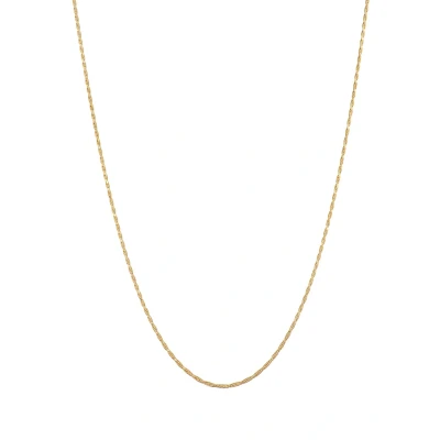 Abbildung von Kuzzoi Twisted Halskette goldcoloured, Herren, Größe: 55, Gold coloured
