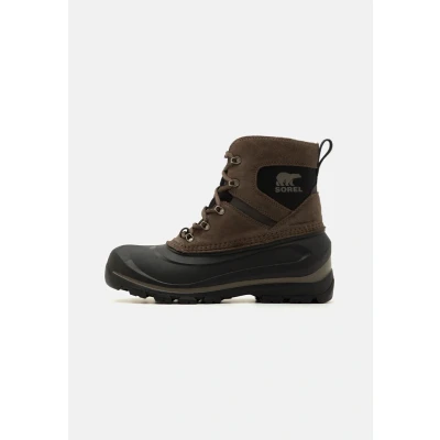 Abbildung von Sorel Buxton LACE WP Schnürstiefelette, Herren, Größe: 40, Major/black Leder/synthetik