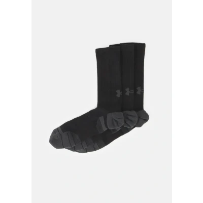 Abbildung von Under Armour Performance TECH CREW 3 PACK Sportsocken, Größe: 36.5 42, Black/jet gray