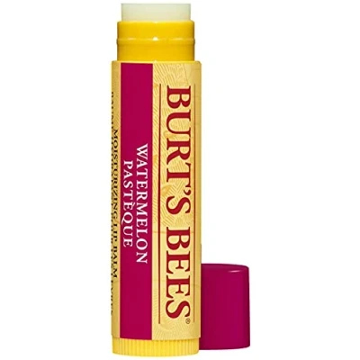 Abbildung von Burt&#039;s Bees 100 Prozent Natürlicher feuchtigkeitsspendender Lippenbalsam, mit Wassermelone, 1 Stift