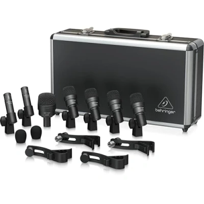 Abbildung von Behringer BC1200 Professionelles 7 teiliges Drum Mikrofon Set für Studio und Live Anwendungen
