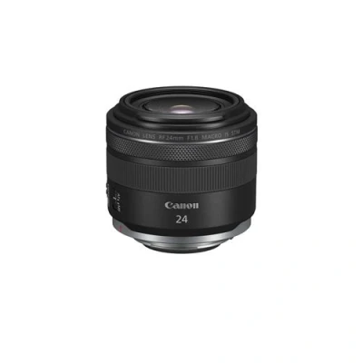 Abbildung von Canon Objektiv RF 24mm Festbrennweite F1.8 Macro is STM (5 Stufen Bildstabilisator, Autofokusantrieb, SuperSpectra, Weitwinkel, Motor, kompatibel mit In Body bis zu 6,5 Stufen) schwarz