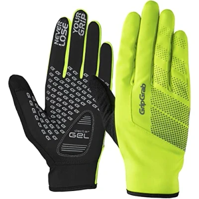 Abbildung von GripGrab Ride Winddichte Fahrradhandschuhe Herbst Frühling Dünne rutschfeste Gepolsterte Übergangs Radsporthandschuhe
