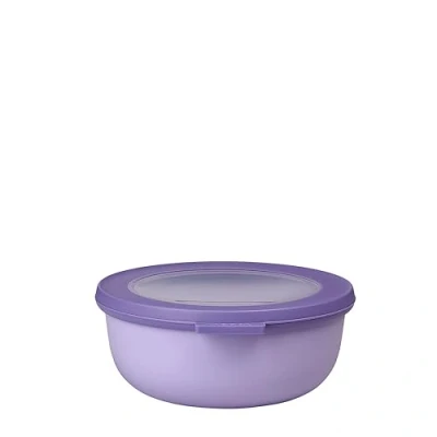 Abbildung von Mepal Multi Bowl Cirqula Round Vorratsdose mit Deckel Geeignet als Luftdichte Aufbewahrungsbox für den Kühlschrank, Mikrowellengeschirr &amp; Frischhaltedosen 750 ml Nordic Lilac