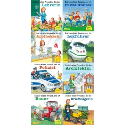 Abbildung von Pixi 8er Set 281: Tolle Berufe bei (8x1 Exemplar)