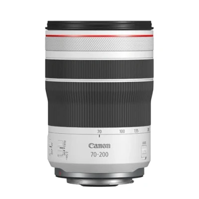 Abbildung von Canon RF 70 200mm F4L is USM Objektiv Konstante Blendenöffnung von 1:4, kompaktes und leichtes Design, wetterfest, kompatibel mit Allen Kameras der EOS R Serie