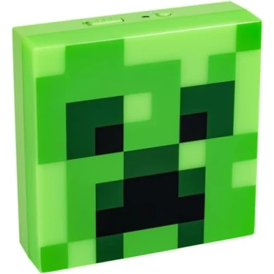 Abbildung von Minecraft Paladone Creeper Nachtlicht, Nachtlichtsensor Funktion, tragbar, klebende Rückseite zur Wandplatzierung, offizielles lizenziertes Geschenk und Schlafzimmerdekor Fans