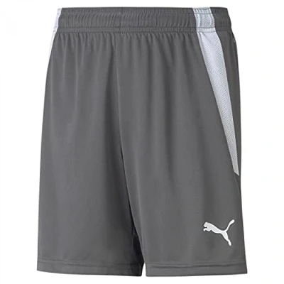Abbildung von PUMA Unisex Baby Teamliga Shorts Jr, Grau, 164