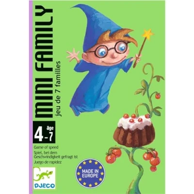 Abbildung von DJECO Kartenspiele, Mini Family, Mehrfarbig (36)