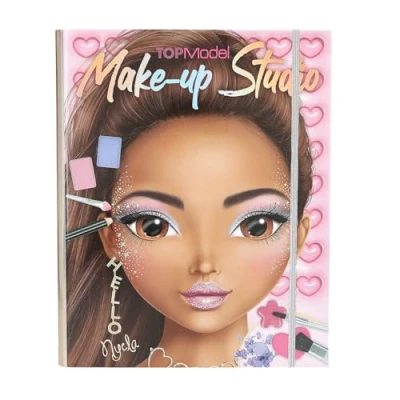 Abbildung von Depesche 13164 TOPModel Makeup Kreativ Mappe, mit Model Motiven zum Selbstgestalten, inkl. Make Up Palette und Pinseln