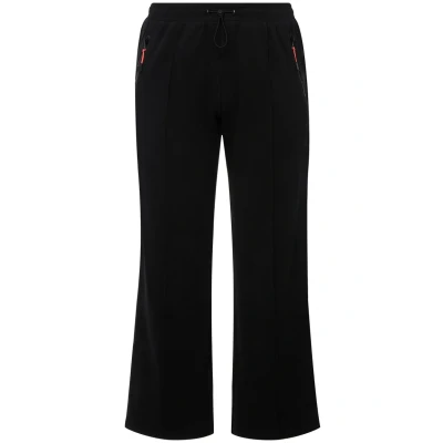 Abbildung von Ulla Popken DE À Ceinture ÉLASTIQUE ET Poches ZIPPÉES Bande RÉFLÉCHISSANTE Jogginghose, Damen, Größe: 42/44, Noir