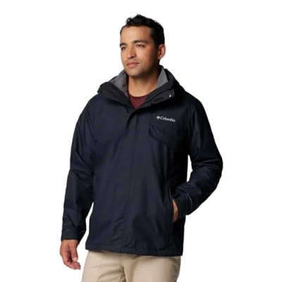 Abbildung von Columbia BUGABOO Interchange Jacket Hardshelljacke, Herren, Größe: Medium, Black