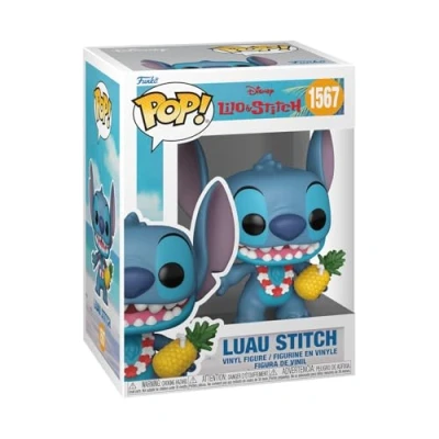 Abbildung von Funko Pop! Disney: L&amp;S Luau Stitch Lilo and Vinyl Sammelfigur Geschenkidee Offizielle Handelswaren Spielzeug Für Kinder und Erwachsene Movies Fans Modellfigur Sammler