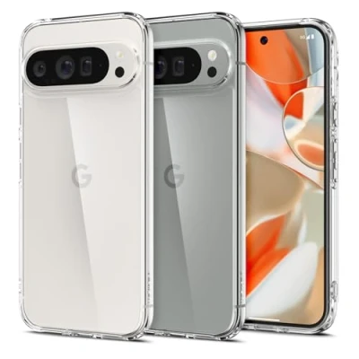 Abbildung von Spigen Ultra Hybrid Hülle Kompatibel mit Google Pixel 9 Pro XL Crystal Clear