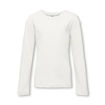 Abbildung von Kids ONLY Kognew Langarmshirt für Kinder, Größe: 110/116, Offwhite
