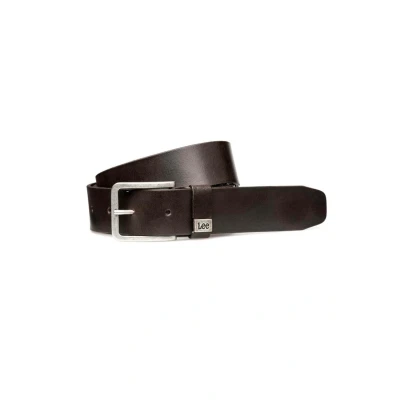 Abbildung von Lee Herren SMALL Logo Belt Gürtel, Braun (Dark Brown 24), 100