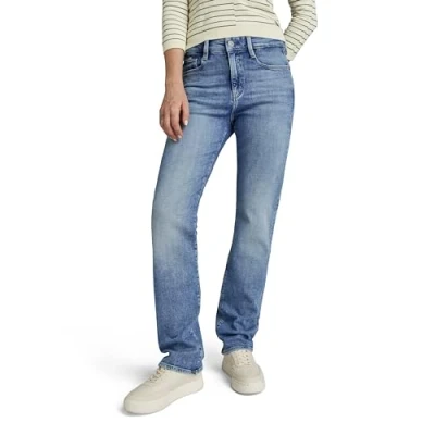 Abbildung von G STAR RAW Damen Strace Straight Jeans, Blau (Sun Faded Blue Donau D23951 D441 G347), 25W / 30L
