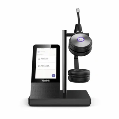 Abbildung von Yealink WH66 Duo DECT Wireless Headset Teams, Schwarz