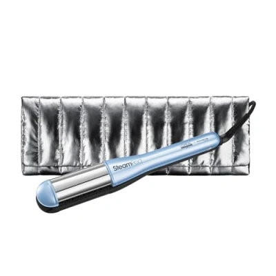 Abbildung von L&#039;Oréal Professionnel SteamPod 4 Glacial Utopia Limited Edition, All in One Dampfstyler, Professionelles Glätteisen Mit Dampftechnologie für alle Haartypen, glatt bis lockig, Reiseetui