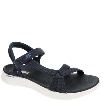 Abbildung von Skechers Riemensandalette, Damen, Größe: 41, Azul marino Schuhe