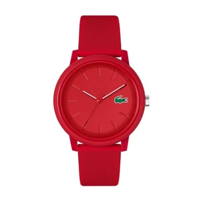 Abbildung von Lacoste Uhr, Herren, Größe: One Size, Rot