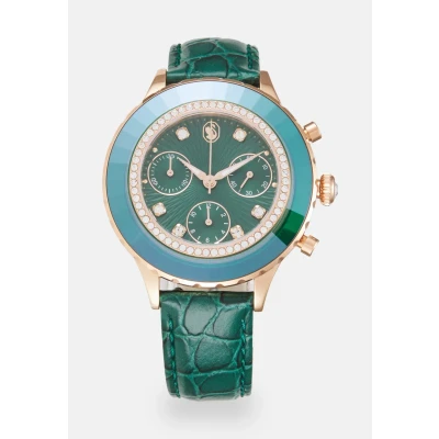 Abbildung von Swarovski Octea Chronograph, Damen, Größe: One Size, Green