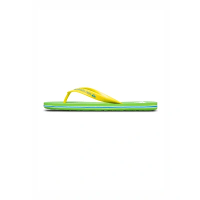 Abbildung von Quiksilver Molokai CORE Zehentrenner, Herren, Größe: 43, Green yellow Kunststoff
