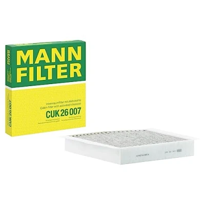 Abbildung von MANN FILTER CUK 26 007 Innenraumfilter Pollenfilter mit Aktivkohle Für PKW