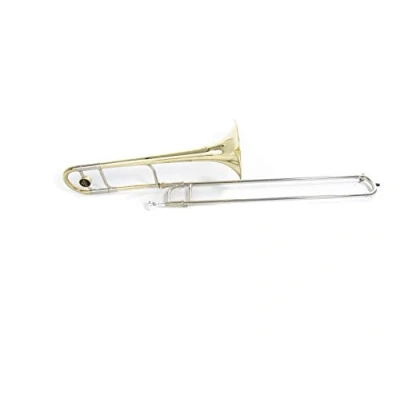 Abbildung von Roy Benson Bb Tenorposaune TT 242 (8,5&quot;&quot; Messing Schallstück, 13,89 mm Bohrung, Neusilber Zügen, höchste Klangqualität und Präzision, im leicht zu transportierenden Formetui)