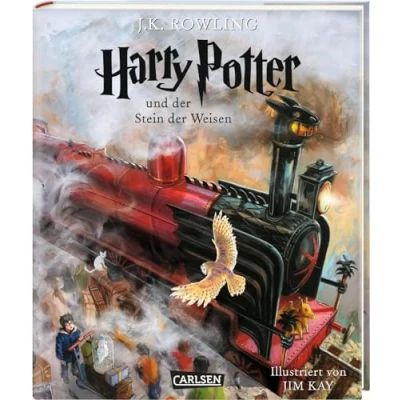Abbildung von Harry Potter und der Stein Weisen (Schmuckausgabe 1): Vierfarbig illustrierte Ausgabe mit großformatigen Bildern Lesebändchen Kinderbuch Klassiker zum Vorlesen